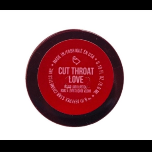 Cut Throat Love Velour Liquid Lipstick by Jeffree Star - New in Box - Picture 4 of 4
